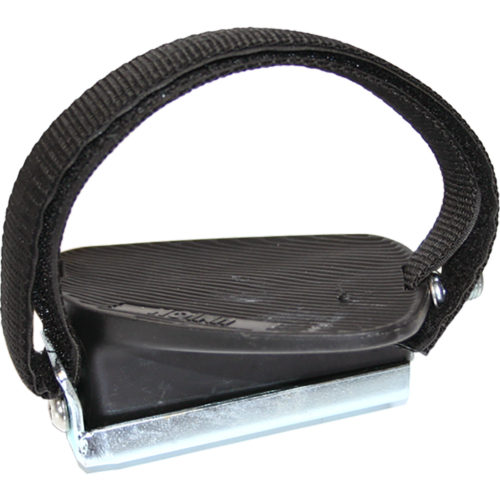 Unionpedal med vægtklods og Velcro rem